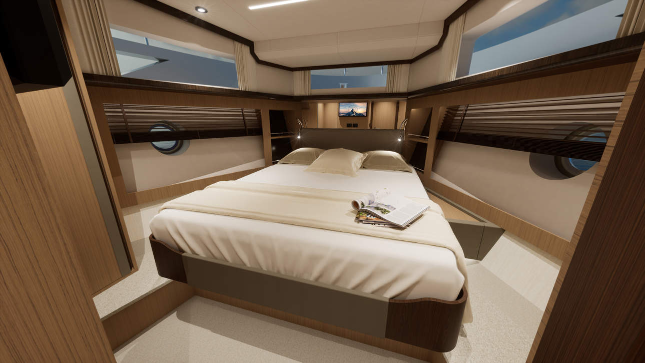 Greenline 42 Main Bedroom V8